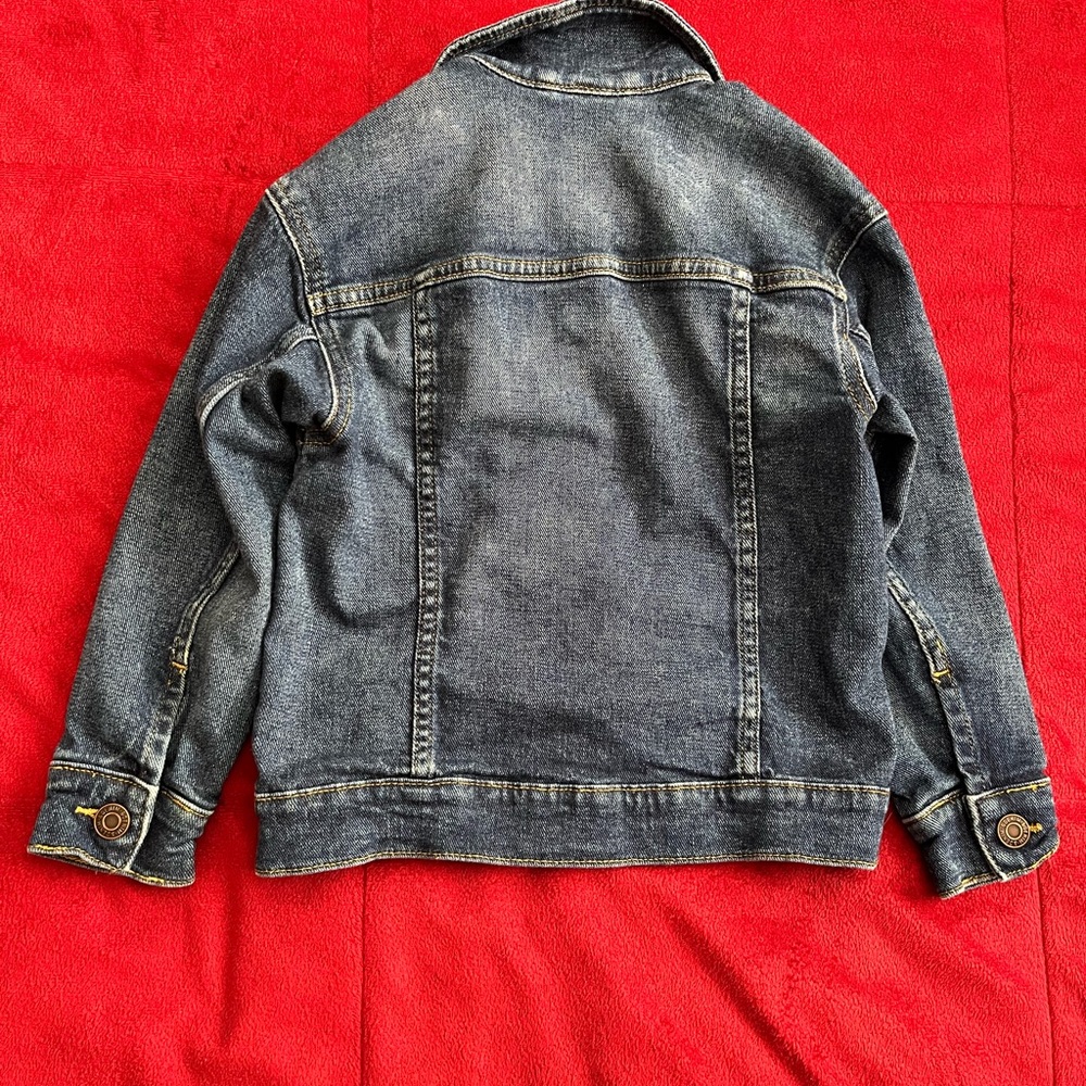 Boys blue Jean jacket - Picture 3 of 5